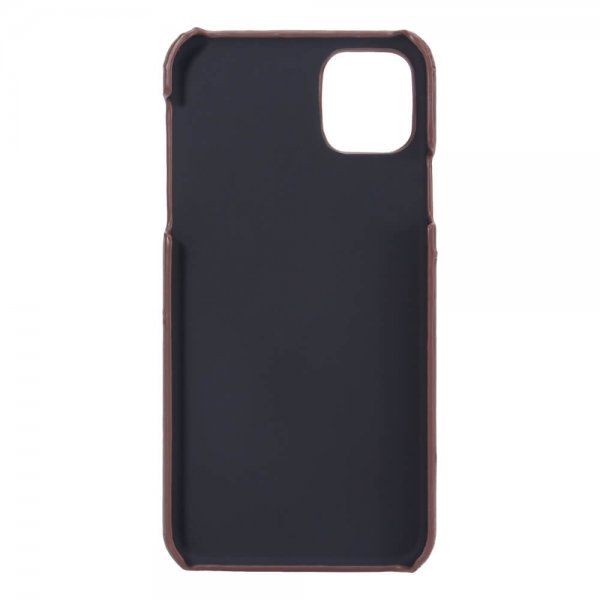 Onsala iPhone 11 Pro Max Skal med ett Kortfack Brun