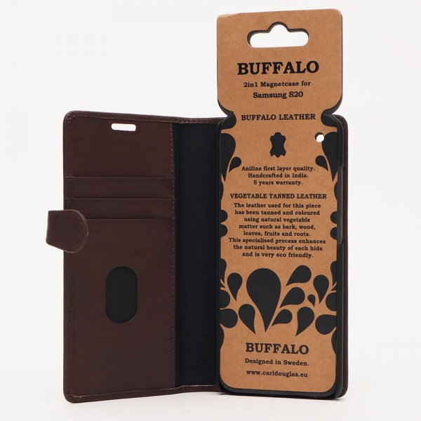 Buffalo Samsung Galaxy S20 Fodral 2in1 Magnet Case Brun