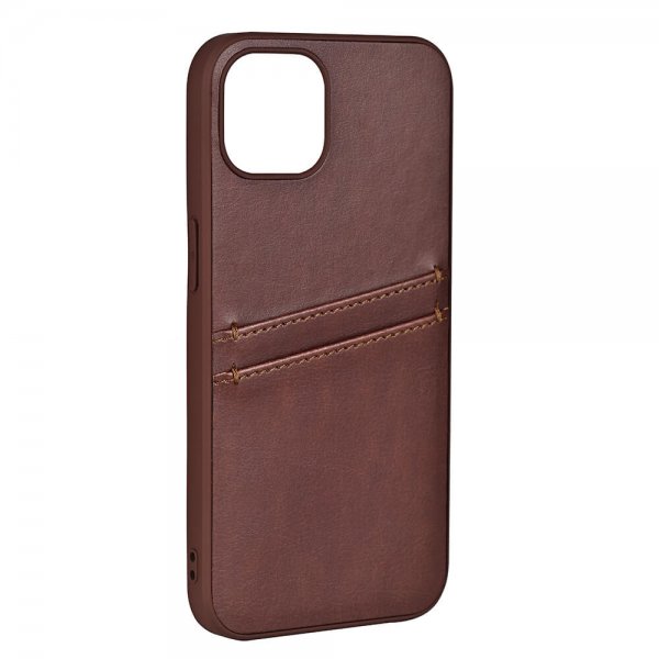 Buffalo iPhone 12/iPhone 12 Pro Skal Backcover with Card Slots Brun