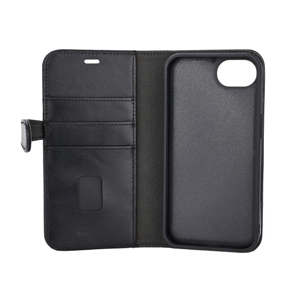 Buffalo iPhone 16e/17e Fodral 2-i-1 3 Kortfack MagSeries Svart