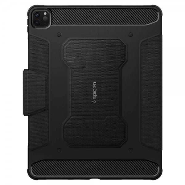 Spigen iPad Pro 12.9 2021 Fodral Rugged Armor Pro Svart