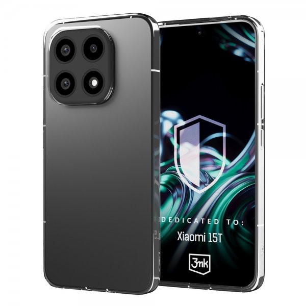 3mk Xiaomi 15T Skal Clear Case Transparent