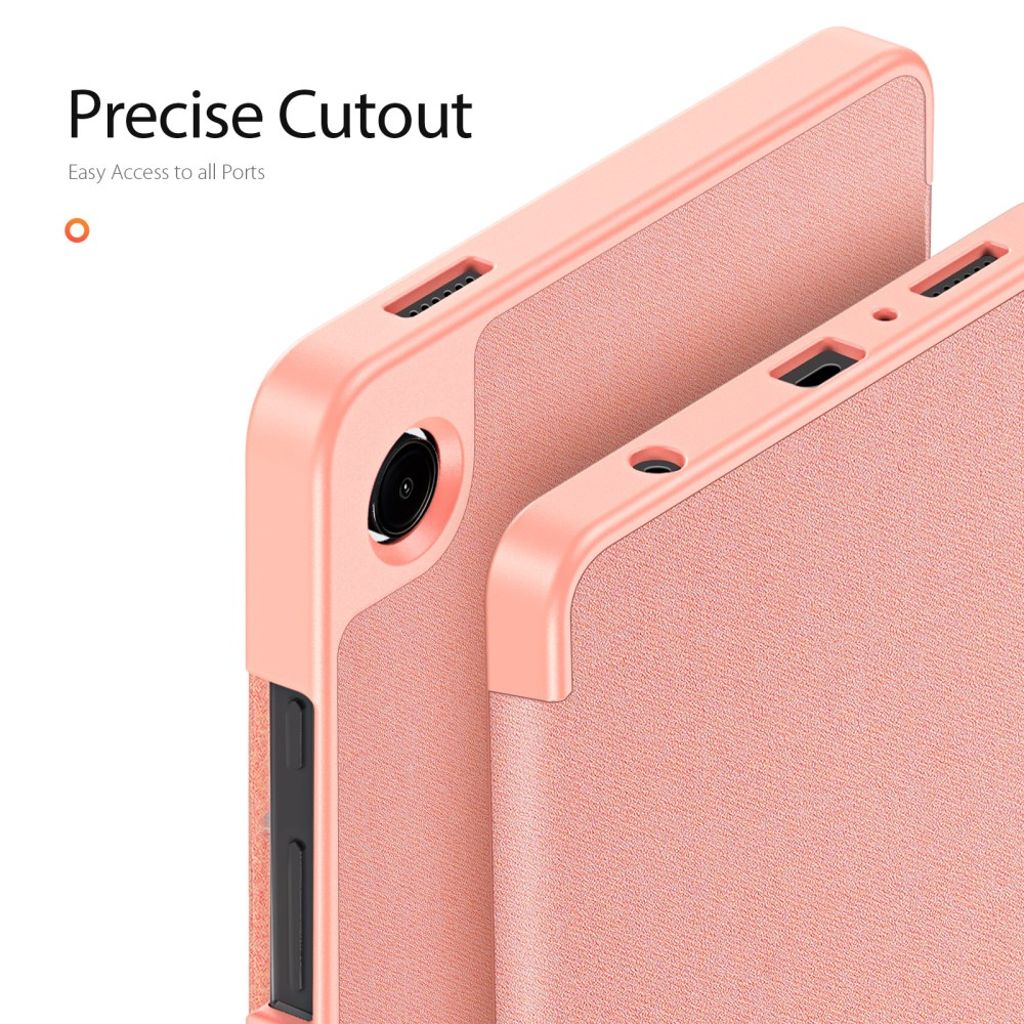 Dux Ducis Samsung Galaxy Tab A9/Galaxy Tab A11 Fodral DOMO Series Rosa