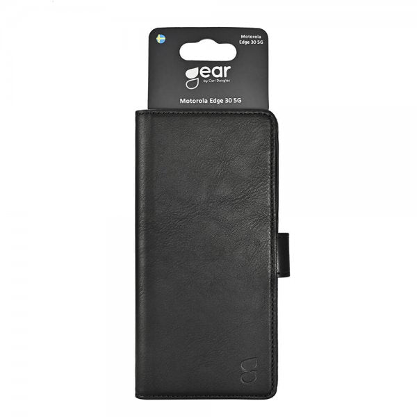 Gear Motorola Edge 30 Fodral 3 Kortfack Svart