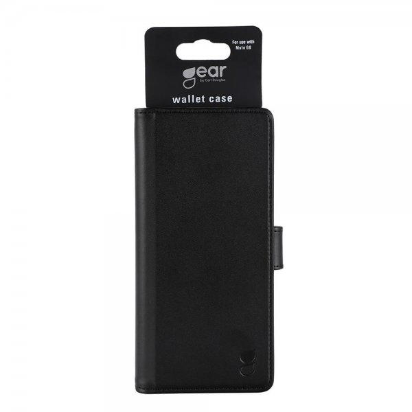 Gear Motorola Moto G8 Fodral 3 Kortfack Svart