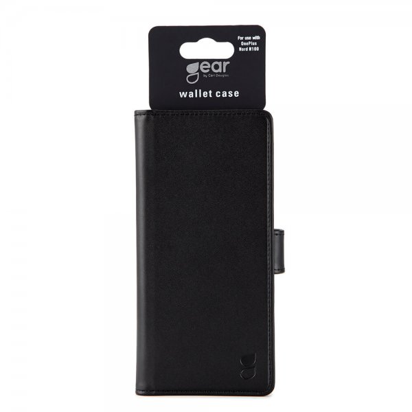Gear OnePlus Nord N100 Fodral 3 Kortfack Svart