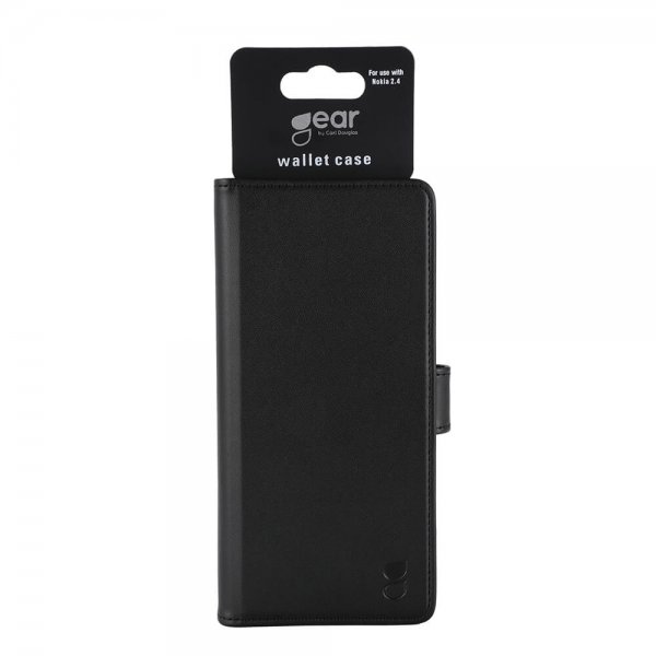 Gear Nokia 2.4 Fodral 3 Kortfack Svart