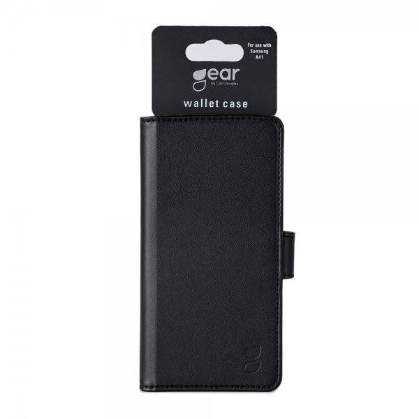 Gear Samsung Galaxy A41 Fodral 3 Kortfack Svart