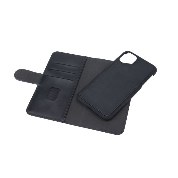 Gear iPhone 11 Fodral 3 Kortfack Löstagbart Skal Svart