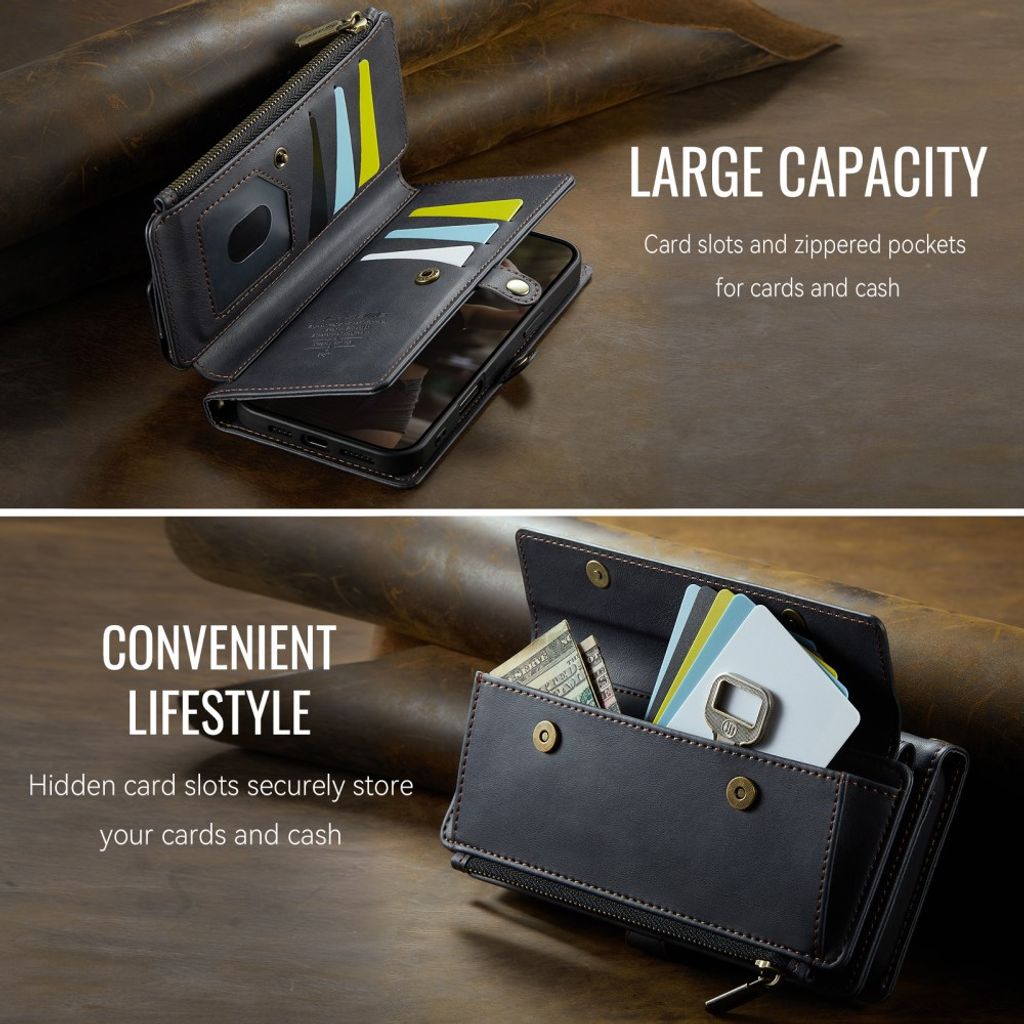 CaseMe iPhone 17 Pro Max/iPhone 18 Pro Max Fodral C39 Series Svart