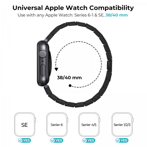 Pitaka Apple Watch Armband Carbon Fiber Watch Band Modern