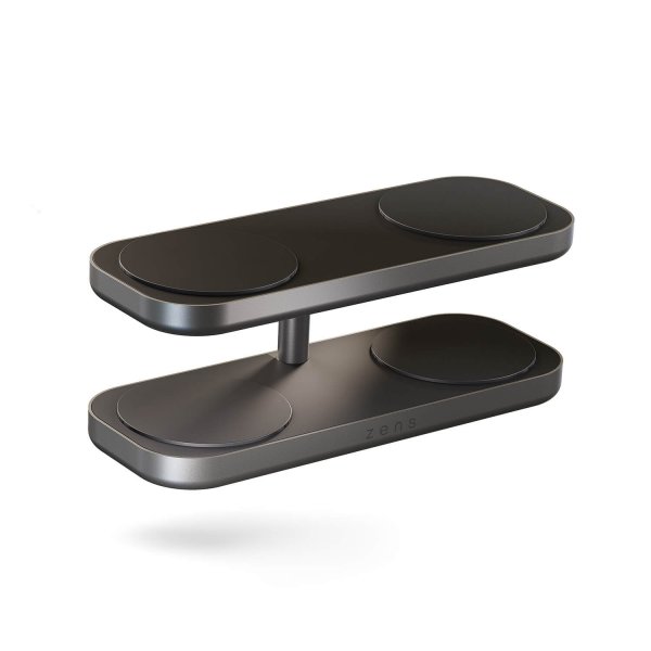 Zens Trådlös Laddare Quattro Pro 4 Qi2 MagSafe Svart