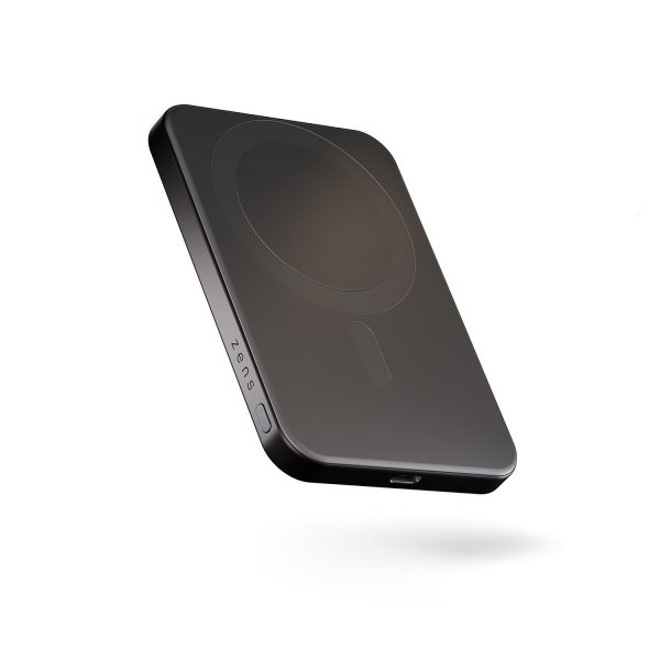 Zens Powerbank Pro 1 Slim 5000 mAh Qi2 MagSafe Svart