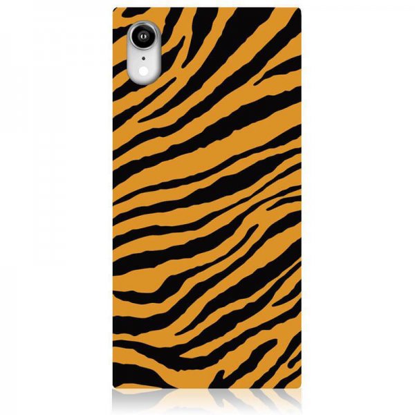 iDecoz iPhone Xr Skal Square Case Tiger