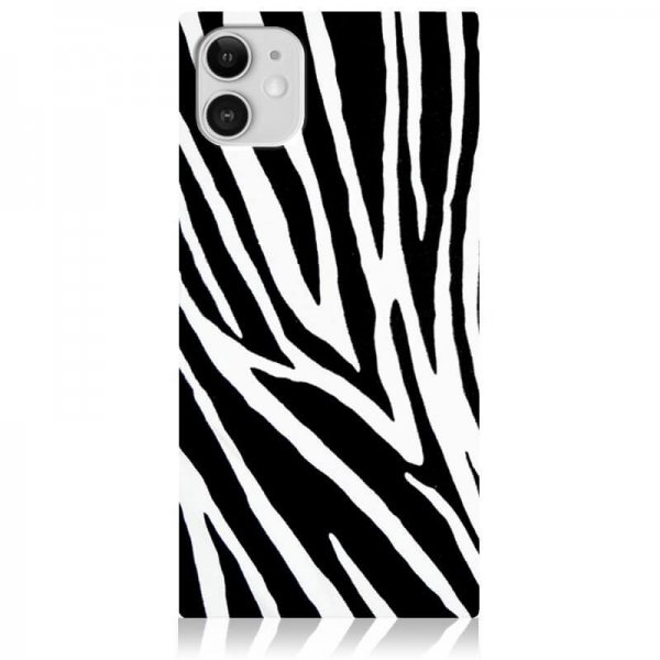 iDecoz iPhone 11 Skal Square Case Zebra