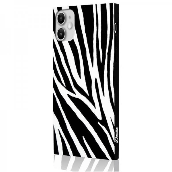 iDecoz iPhone 11 Skal Square Case Zebra