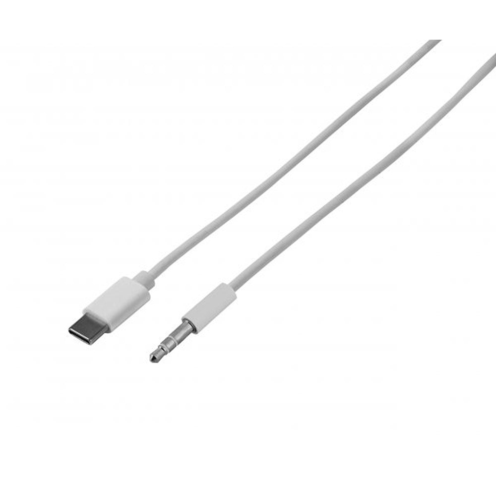 Vivanco Kabel Audio Cable USB-C till 3.5mm 1m Vit