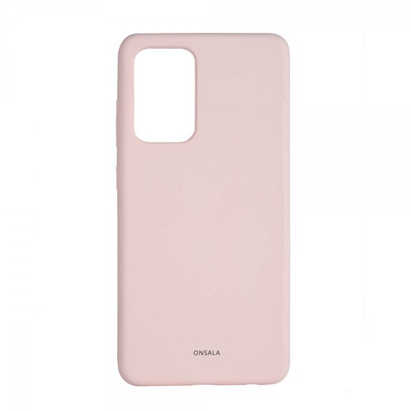 Onsala Samsung Galaxy A52/A52s 5G Skal Silikon Sand Pink