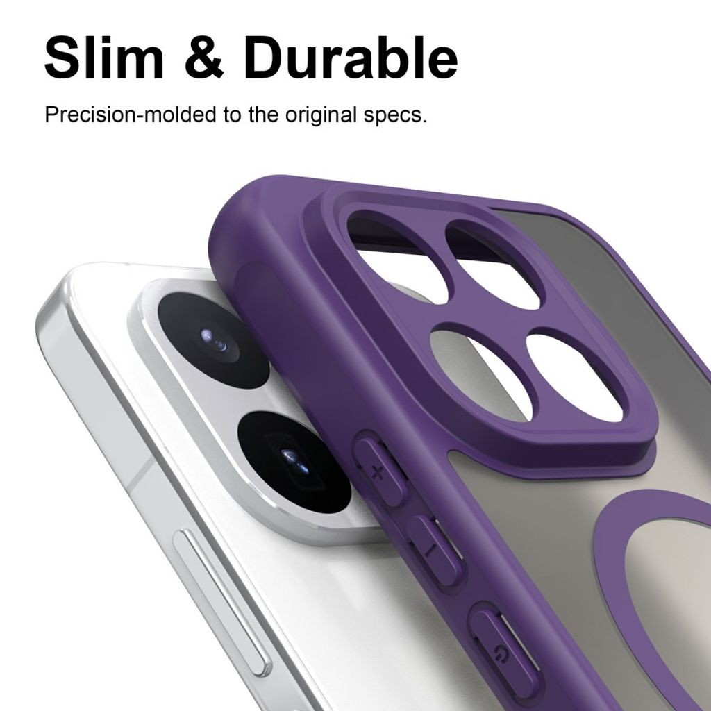 Xiaomi 17T Pro Skal Frostad MagSafe Lila