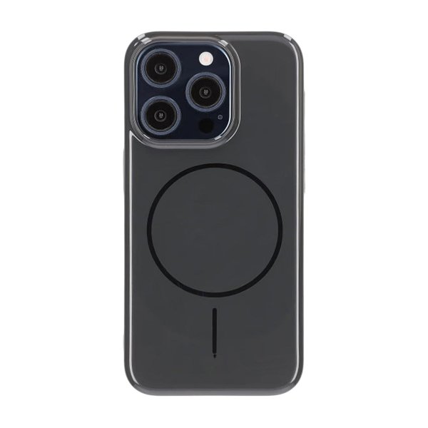 iPhone 15 Pro Skal TPU MagSafe Blank Svart