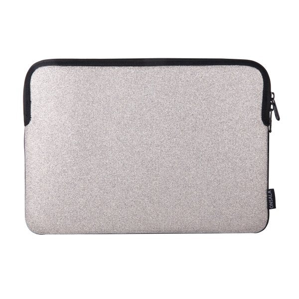 Onsala Sleeve Laptopfodral Glitter 14" Silver
