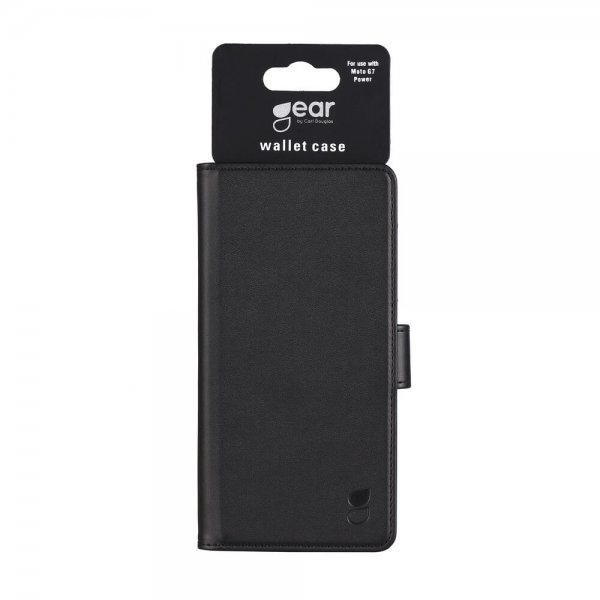 Gear Motorola Moto G7 Power Fodral 3 Kortfack Svart