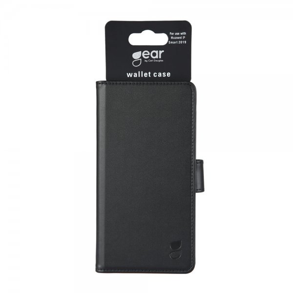 Gear Huawei P Smart 2019 Fodral 3 Kortfack Svart