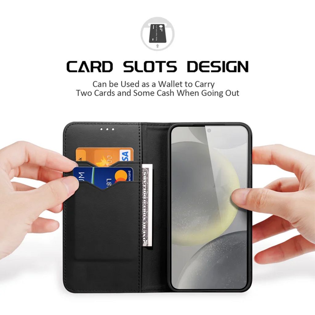 Dux Ducis Samsung Galaxy S25 Plus Fodral Hivo Series Svart