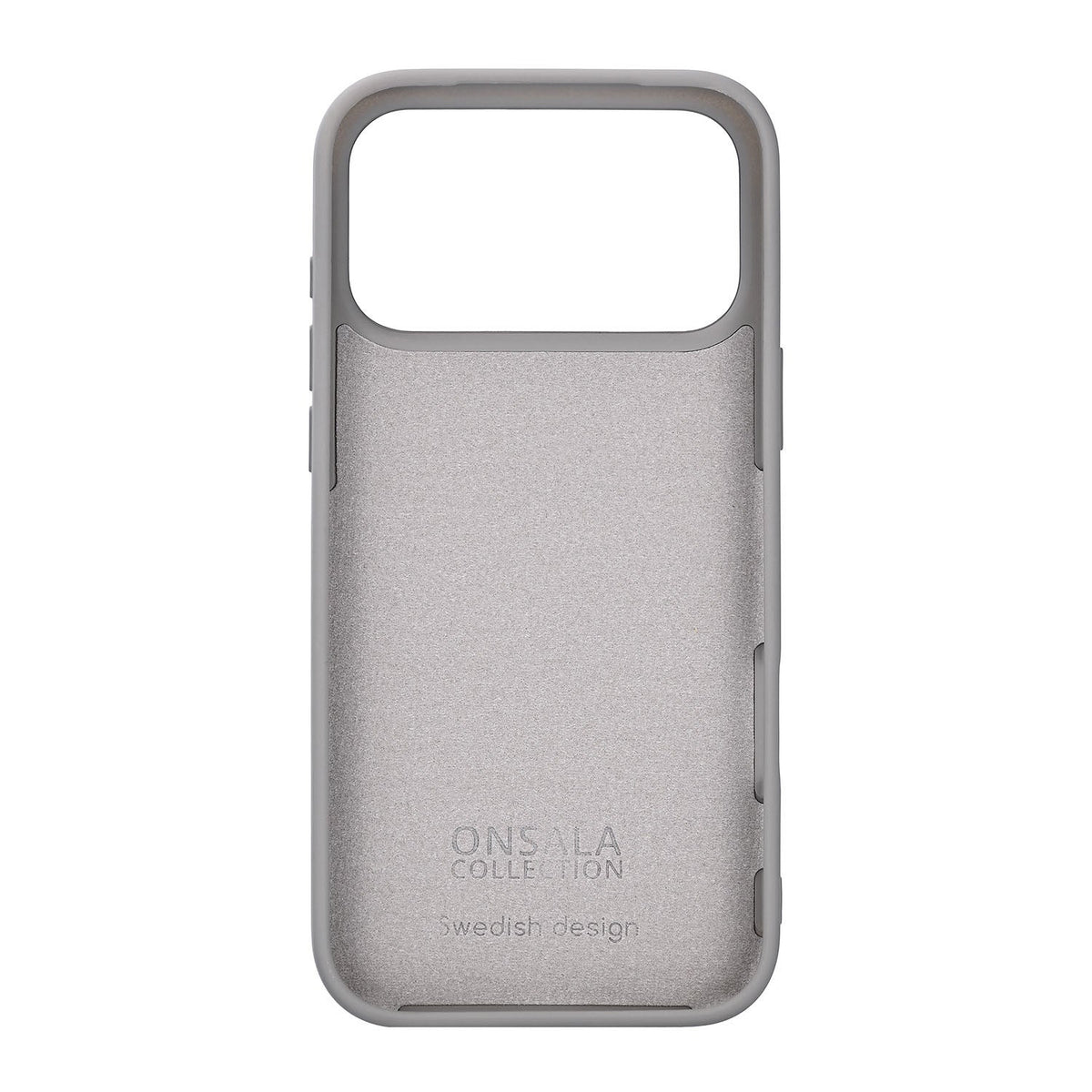 Onsala iPhone 17 Pro Max/iPhone 18 Pro Max Skal Silikonkänsla Concrete
