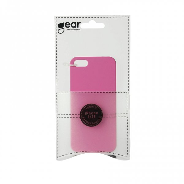 Gear iPhone 5/5S/SE 2016 Skal Hårdplast Rosa