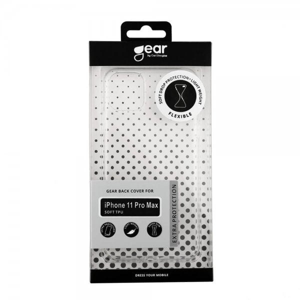 Gear iPhone 11 Pro Max Skal TPU Transparent