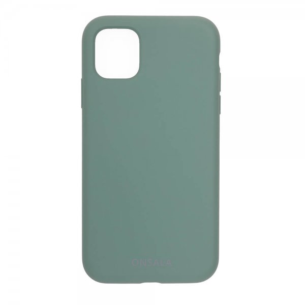 Onsala iPhone 11 Pro Max Skal Silikon Pine Green