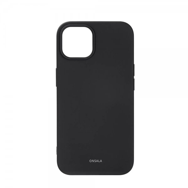 Onsala iPhone 13/iPhone 14 Skal Silikon Svart