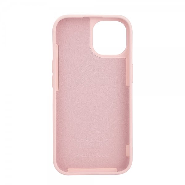 Onsala iPhone 15 Skal Silicone Touch MagSeries Chalk Pink