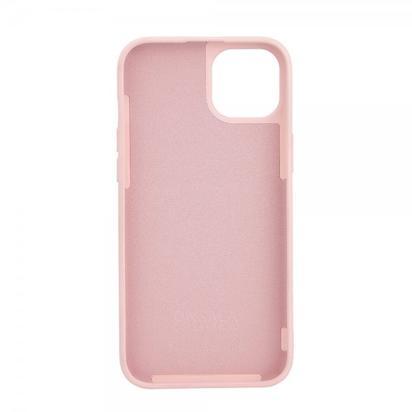 Onsala iPhone 15 Plus Skal Silicone Touch MagSeries Chalk Pink