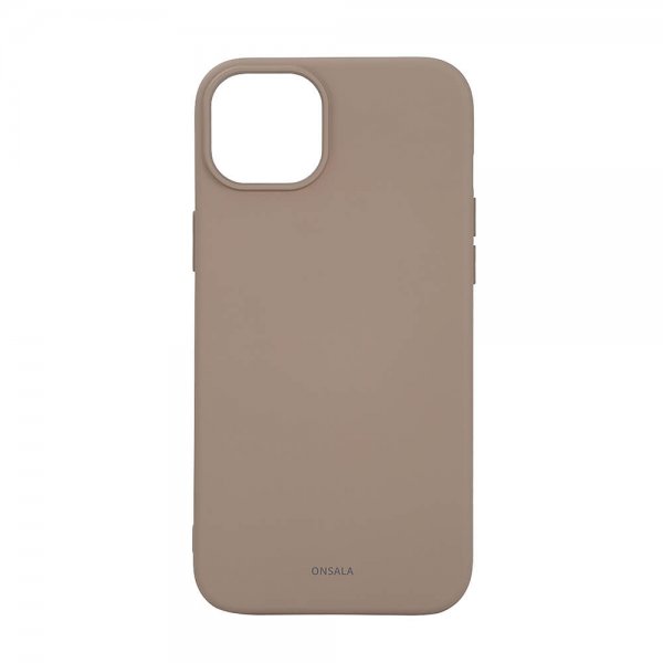 Onsala iPhone 15 Plus Skal Silicone Touch MagSeries Summer Sand