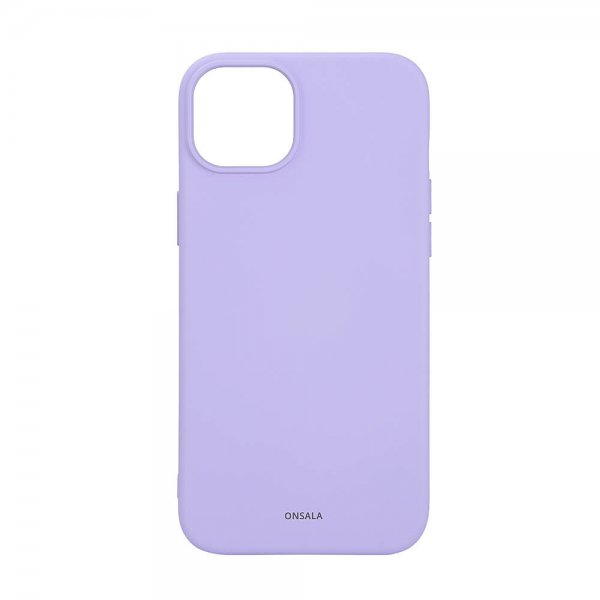 Onsala iPhone 15 Plus Skal Silicone Touch MagSeries Lila