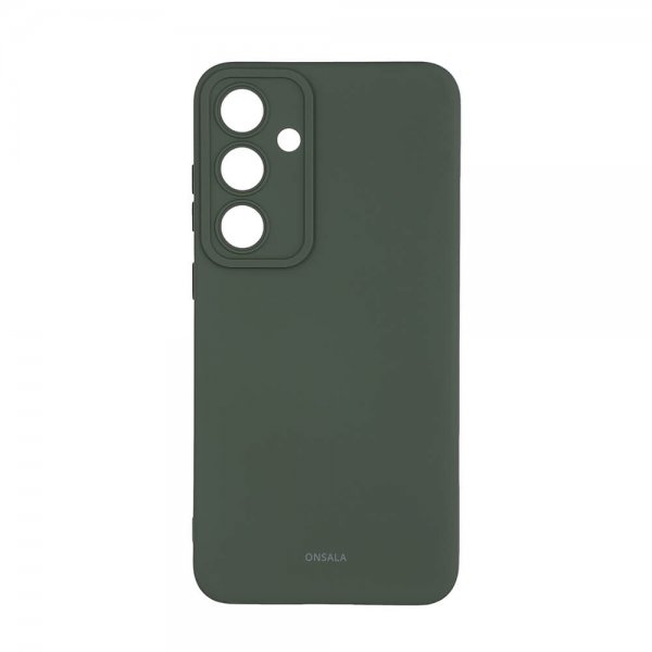 Onsala Samsung Galaxy S24 Plus Skal Silikon Olive Green