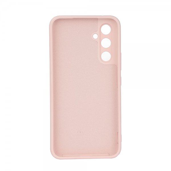 Onsala Samsung Galaxy A55 Skal Silikonkänsla Chalk Pink