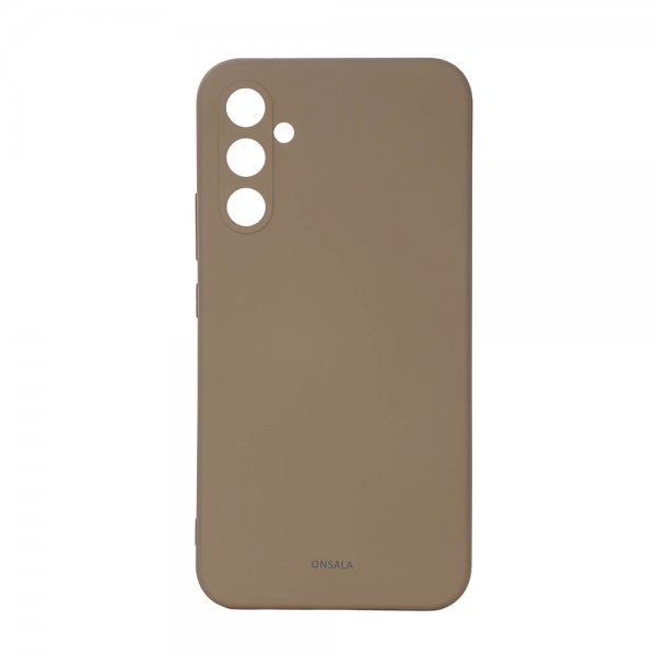 Onsala Samsung Galaxy A35 Skal Silikonkänsla Brun