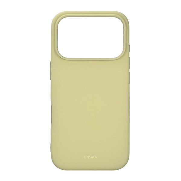 Onsala iPhone 17 Pro Skal Silikonkänsla Lime