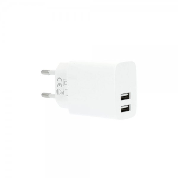 Gear Laddare 2xUSB-A 3.4A Vit