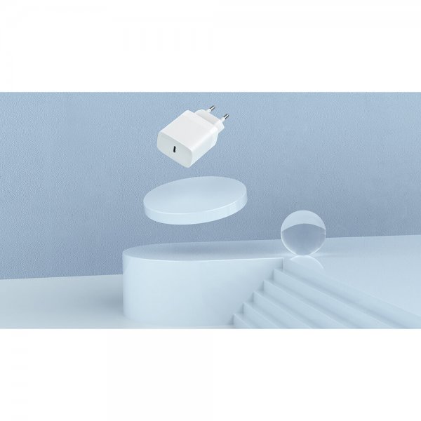 Gear Laddare med Kabel PD/PPS Travel Charger 30W Vit