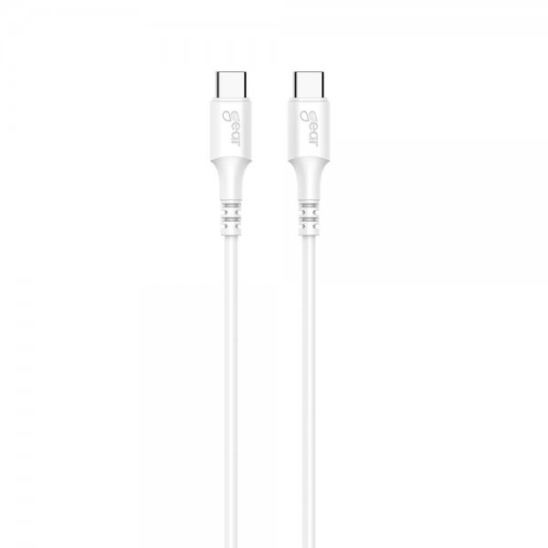 Gear Laddare med Kabel PD/PPS Travel Charger 30W Vit