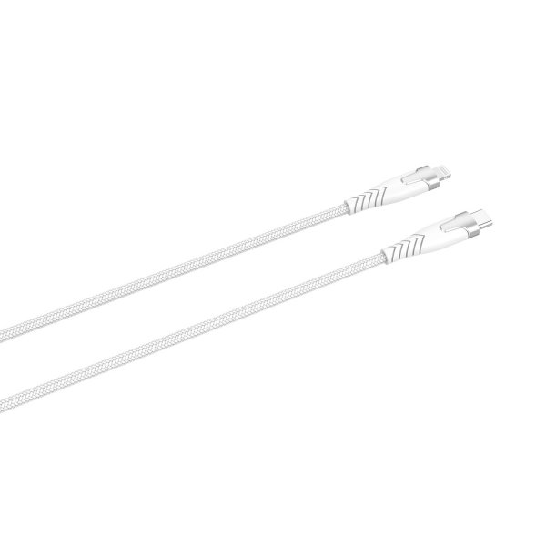 Gear Kabel Kevlar USB-C till Lightning 1.5m Vit
