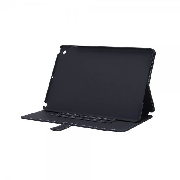 Onsala iPad 10.2 (gen 7/8/9) Fodral Äkta Läder Svart