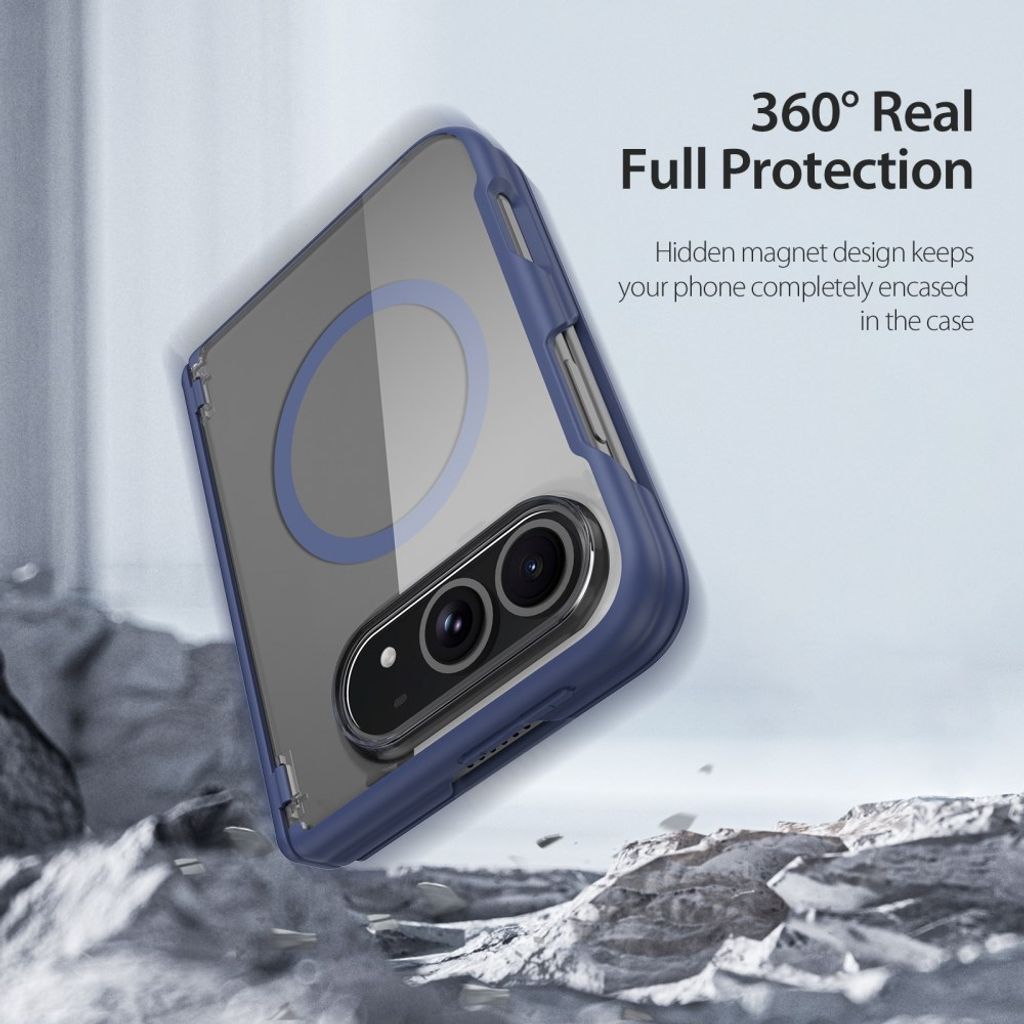 Dux Ducis iPhone Duo Fodral Skin X Pro Series MagSafe Blå