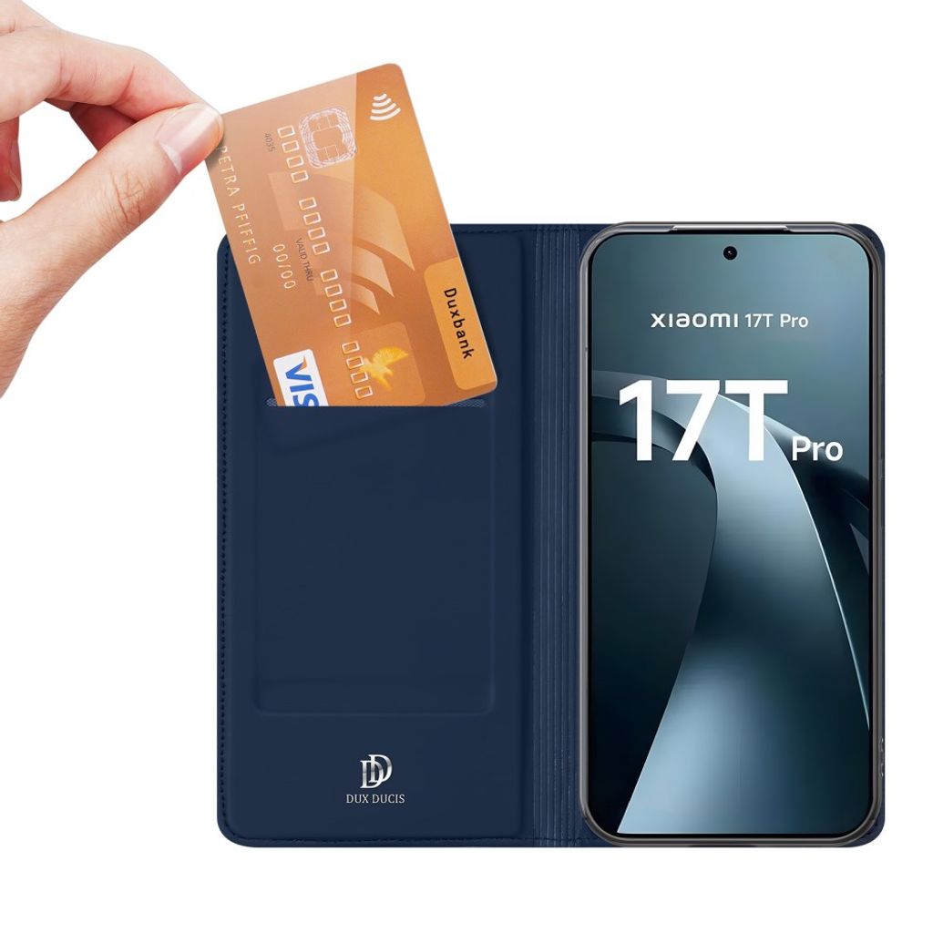 Dux Ducis Xiaomi 17T Pro Fodral Skin Pro Series Blå