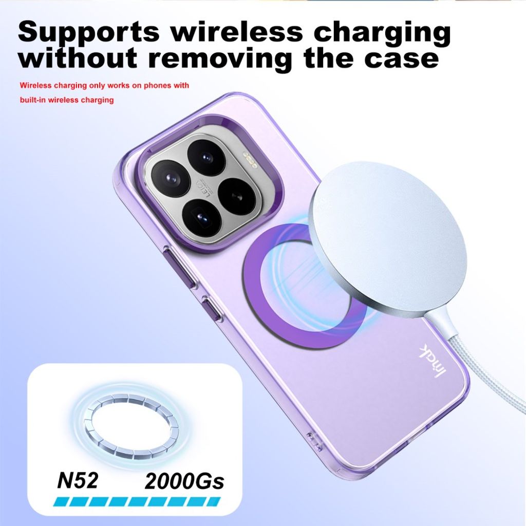 Imak Xiaomi 17T Pro Skal Candy Color MagSafe Lila