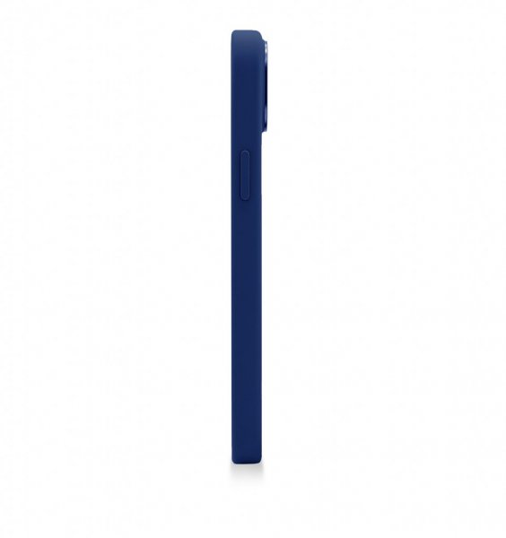 Decoded iPhone 14 Plus Skal Silicone Backcover Navy Peony